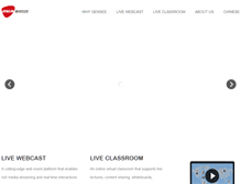 Tablet Screenshot of gensee.com